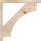 Ekena Millwork Westlake Block Smooth Bracket w/ Offset Brace, Douglas Fir, 3 1/2"W x 26"D x 26"H BKT0402X26X26WTL05SDF - alternate 2